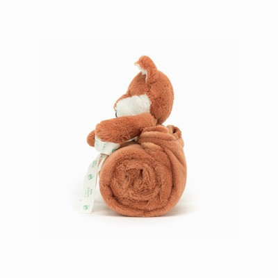 Jellycat Bashful Fox Cub Blankets UK | 31876SWOV